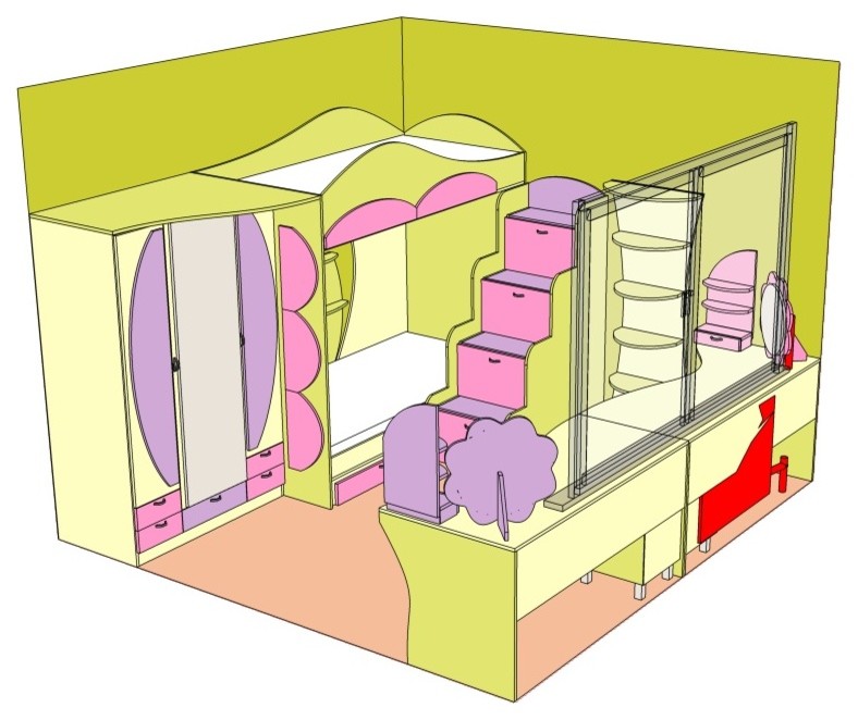Мебель для детской комнаты