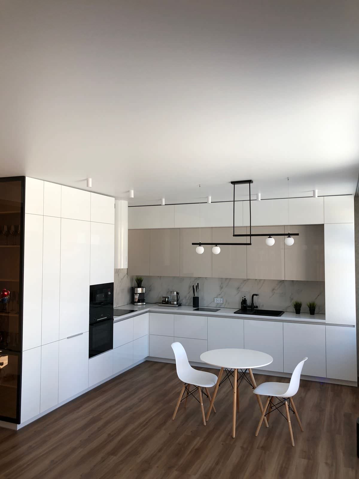 Кухня (АГТ белый глянец)