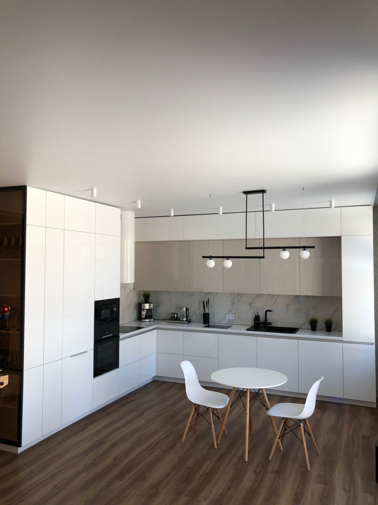 Кухня (АГТ белый глянец)