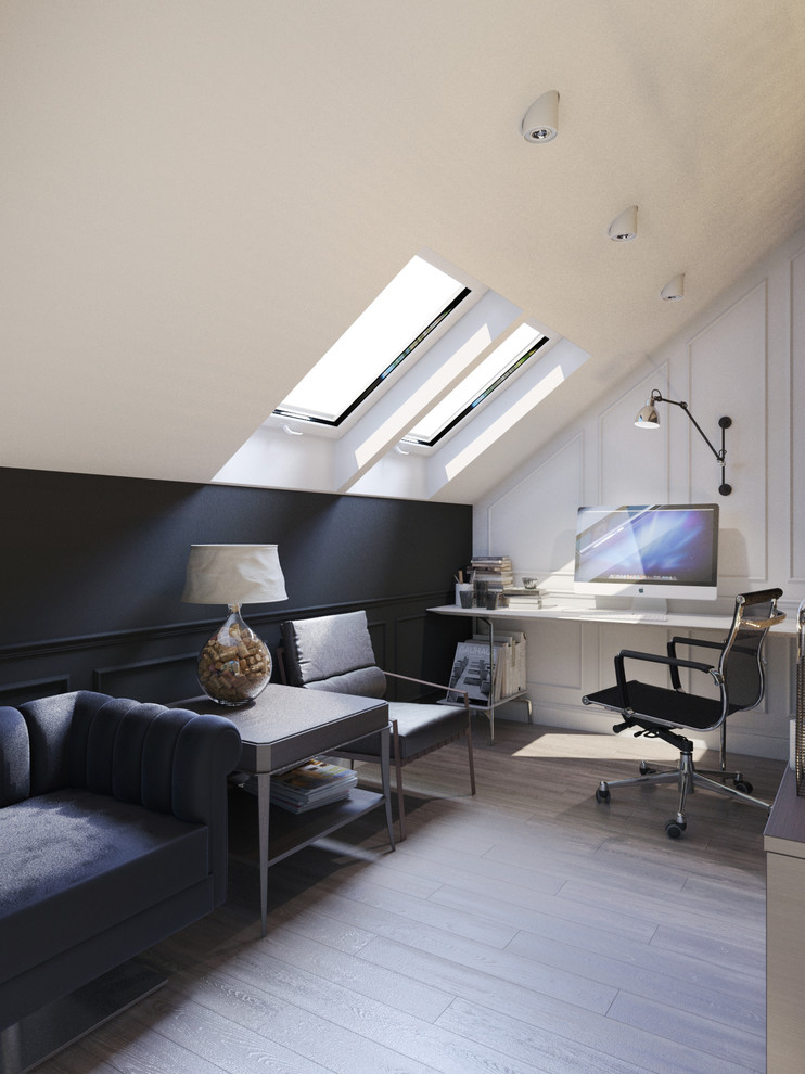 Дизайн интерьера квартиры в неоклассическом стиле 130 м2