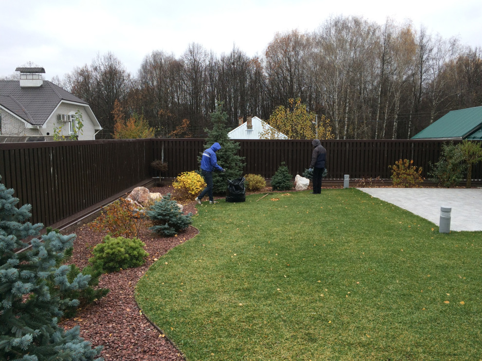 Нагорный - минималистичный сад