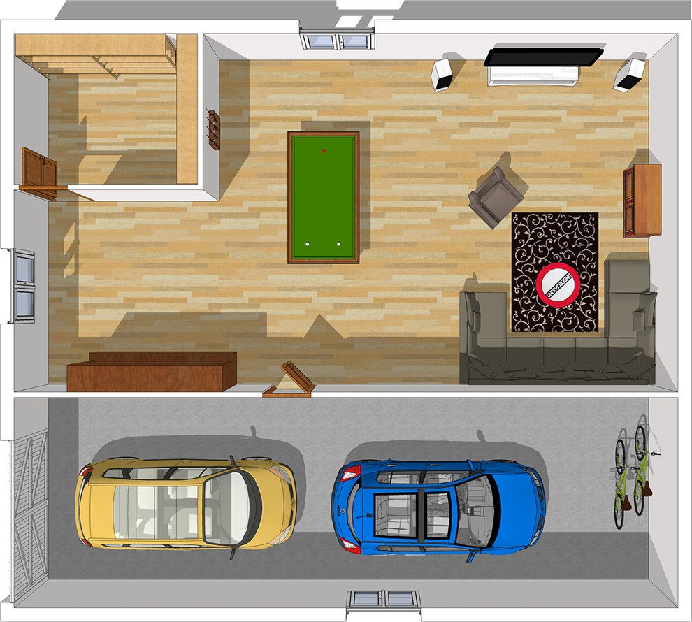 Conception aménagement d'espace pour une maison à Cestas