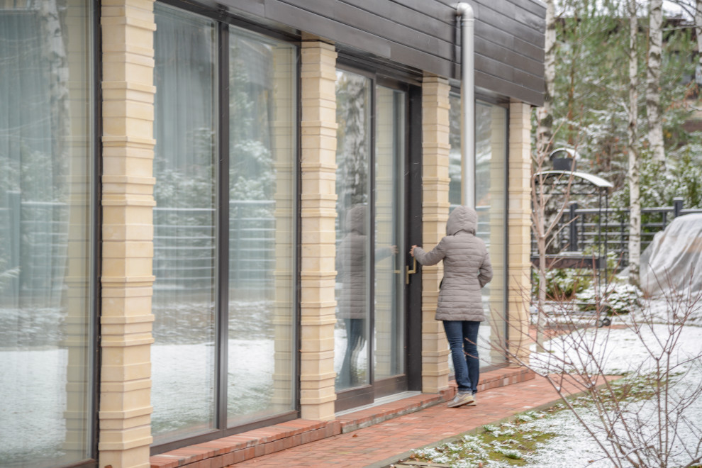 Остекление загородного дома