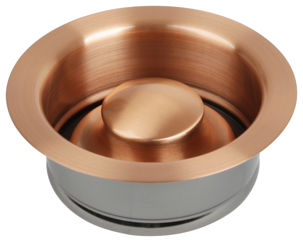 Copper Kitchen Sink Garbage Disposal Flange Stopper Modern Kitchen