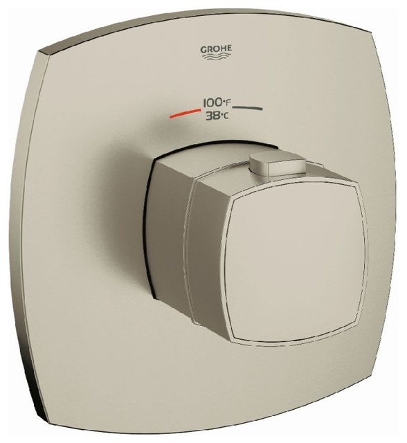 Grohe, Shower Valve Trim, 12"x16"x6" Transitional Tub And Shower