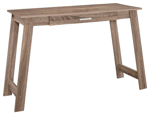 42 Compact Office Desk Dark Taupe Transitional Desks And 42 Compact Office Desk Dark Taupe
