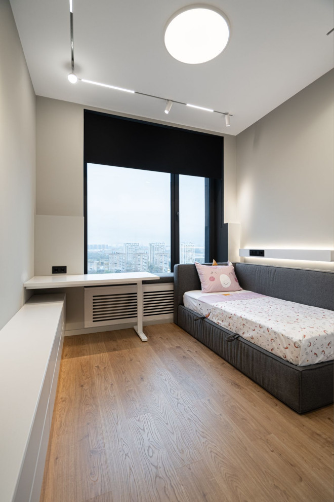 Серый минимализм | 58 кв.м.