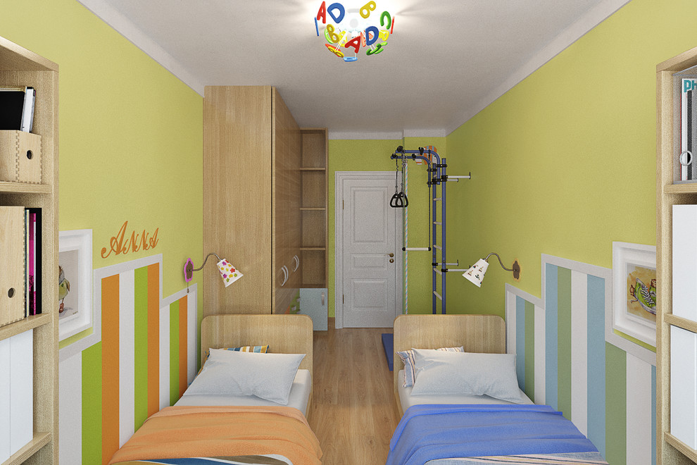 "Четверо в доме не считая собаки". Небольшая квартира для семьи в Москве.