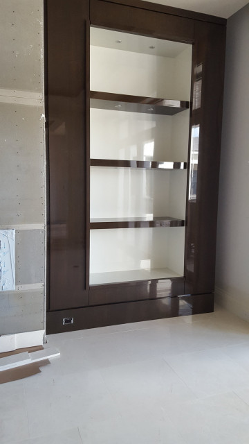 Entertainment Built Ins modern-wohnbereich