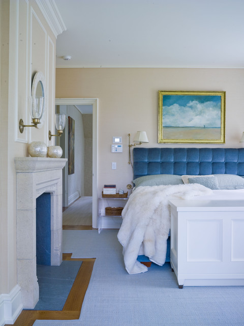 Shingle Style Overlooking the Beach stile-marinaro-camera-da-letto