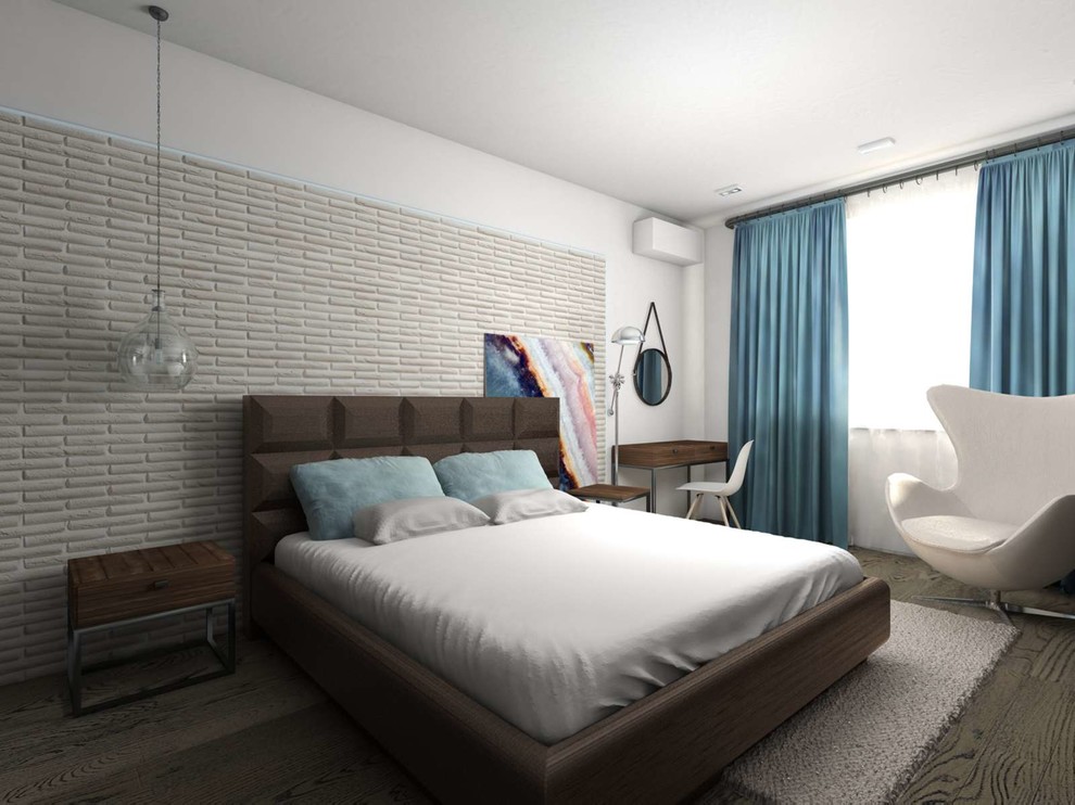 Спальня в стиле Лофт