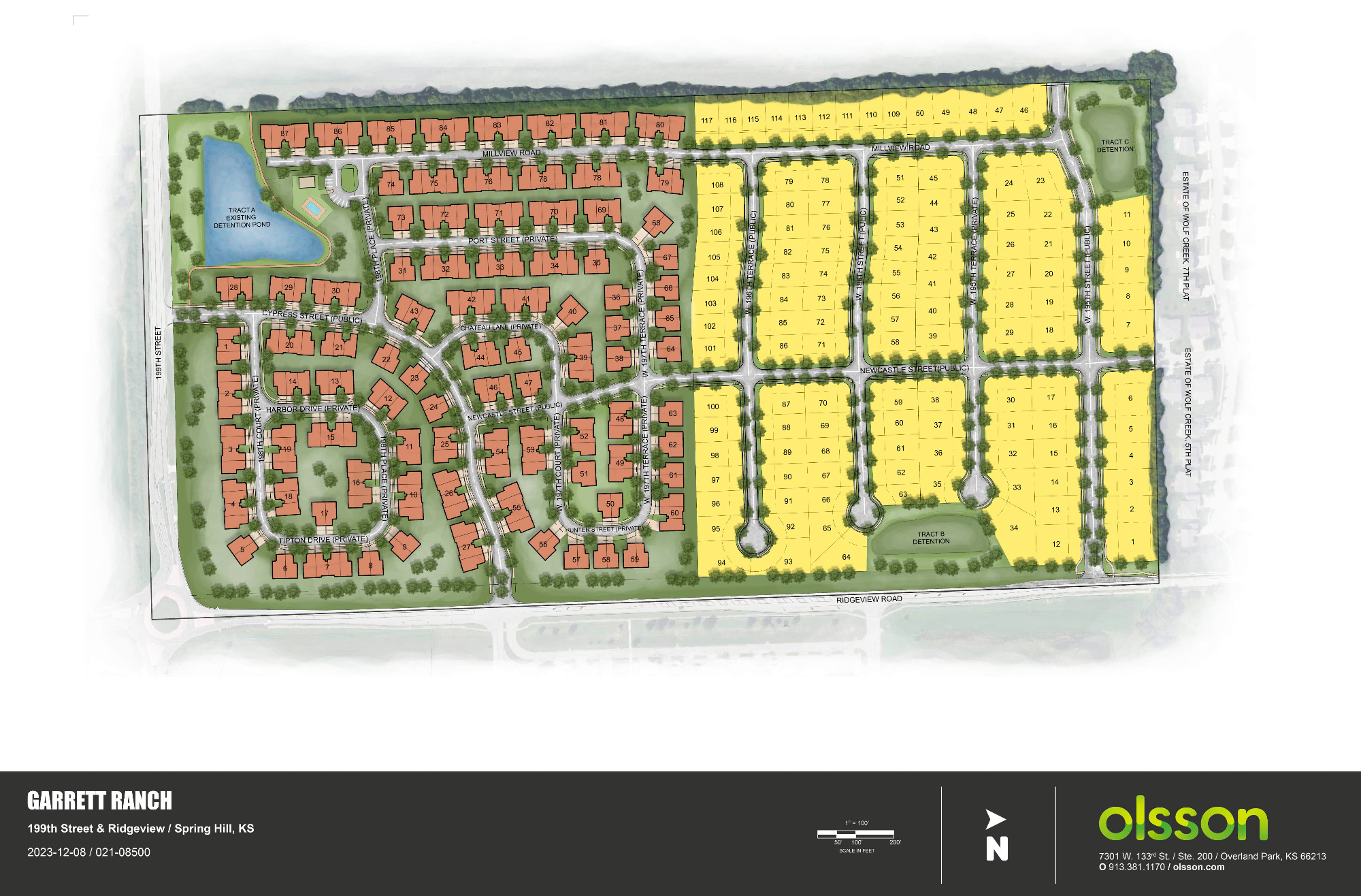 Garrett Ranch Development, Spring Hill, KS