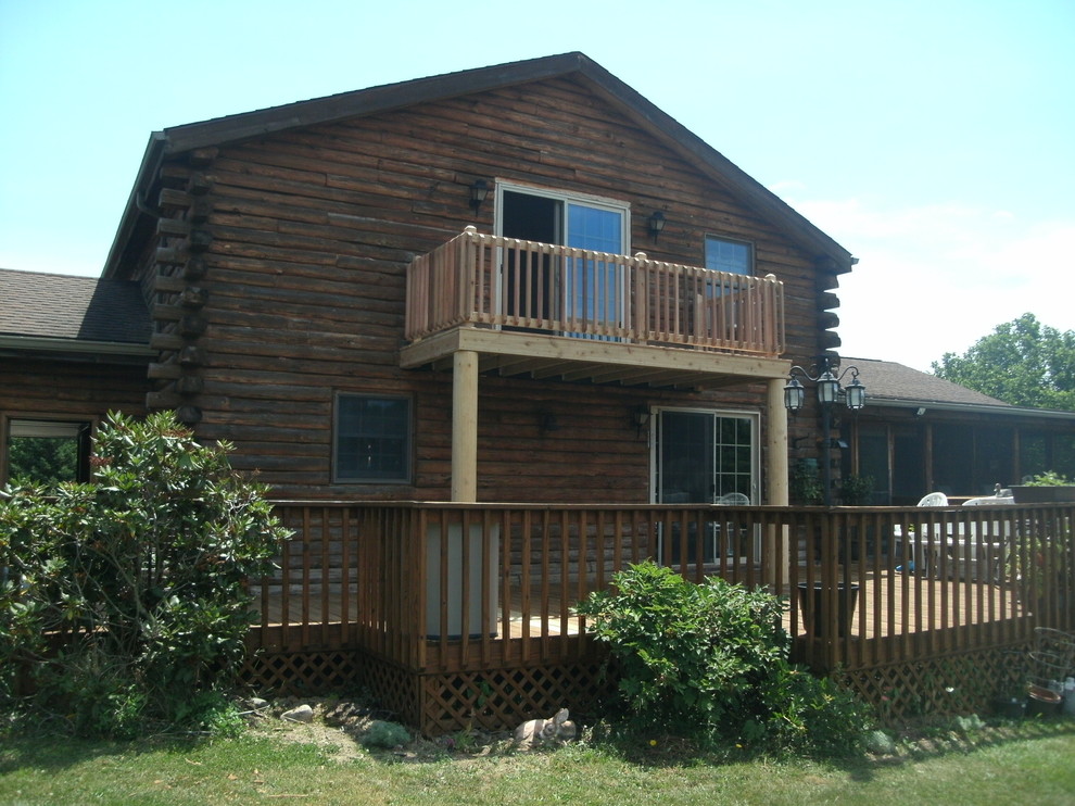 Mountain style deck photo in Chicago