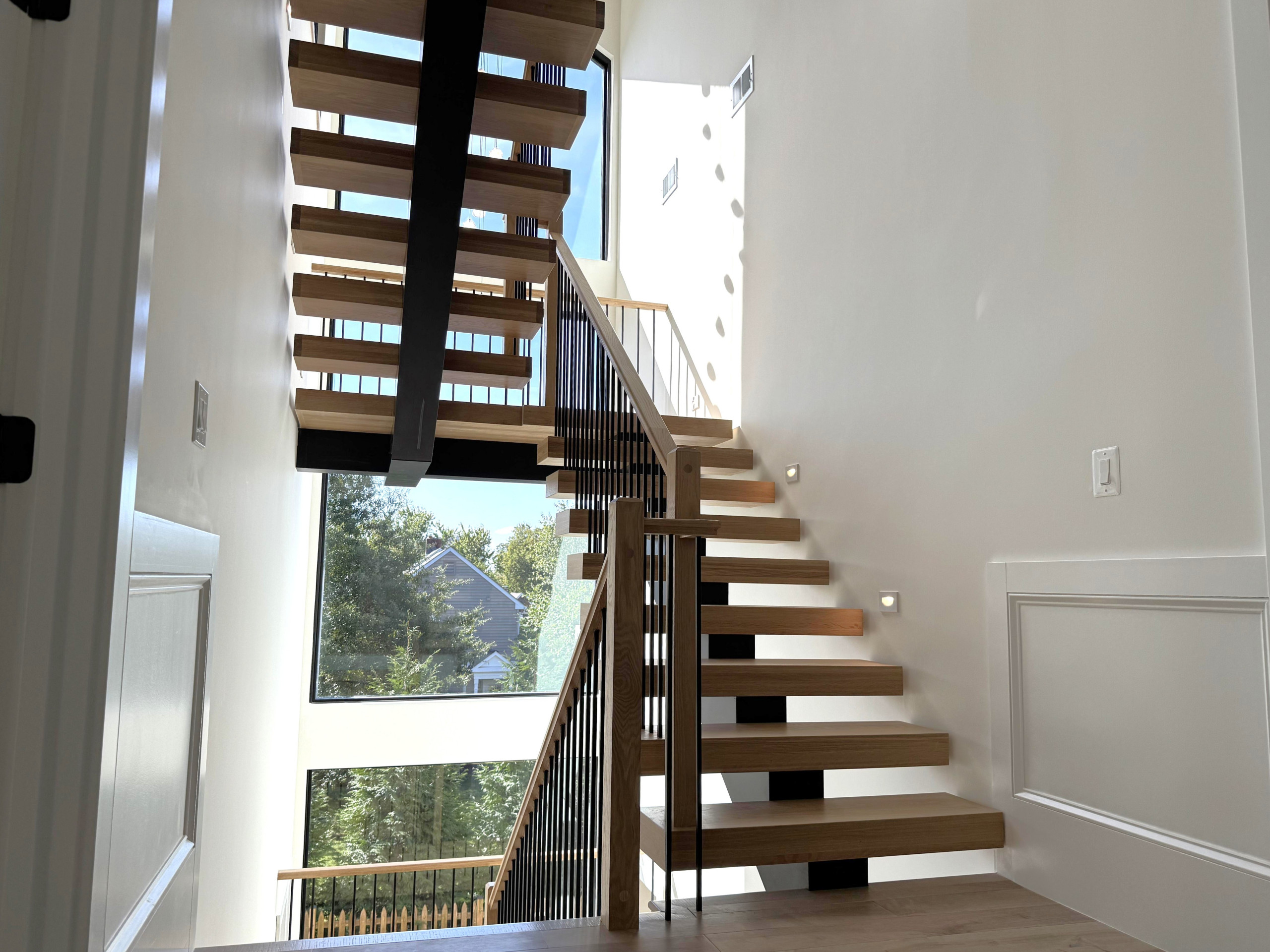 139_Four-Story Modern Staircase, Arlington, VA 22207