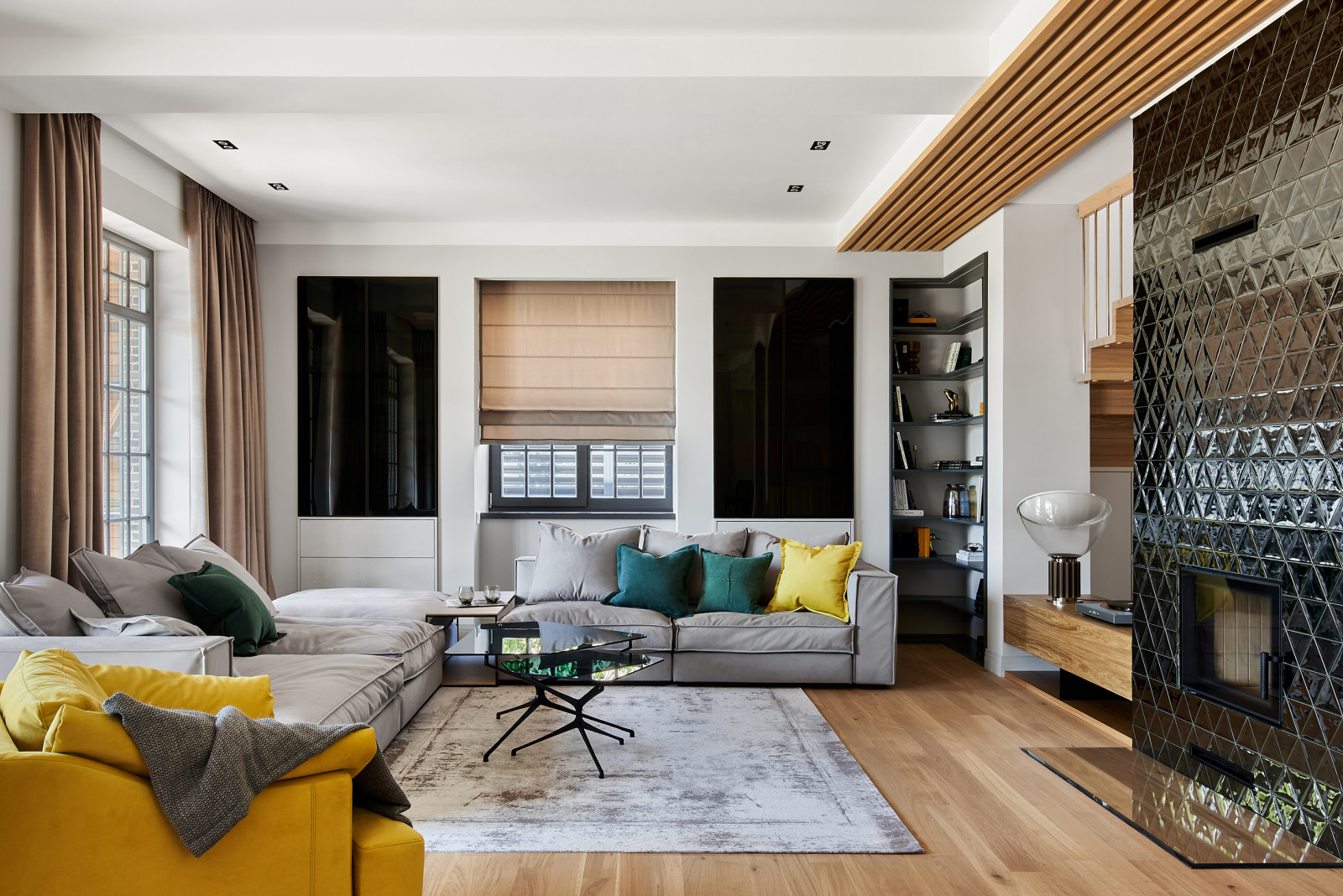 гостиная зона тв