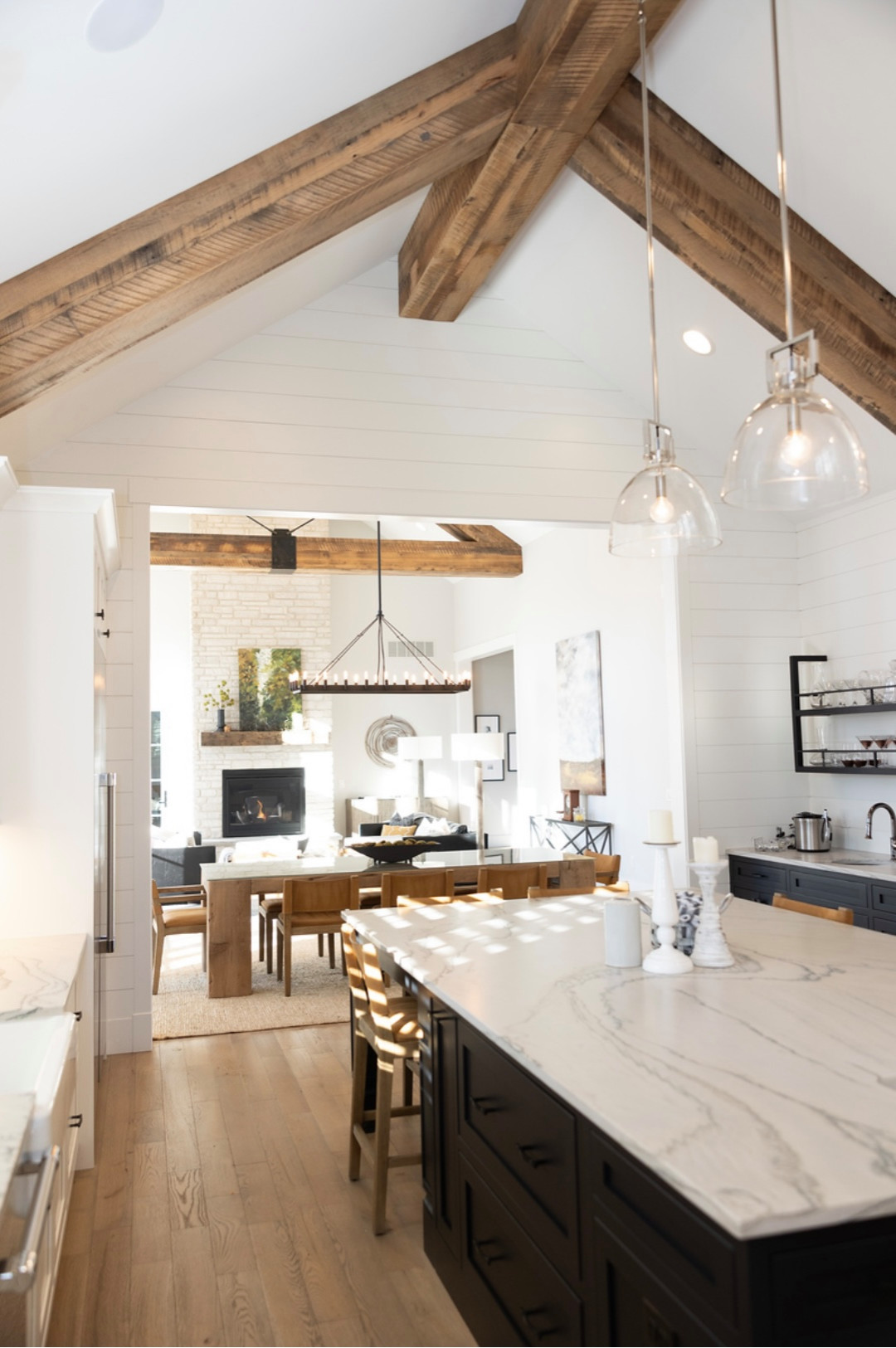 Floors, Beams, & Stairs with Steel Accents