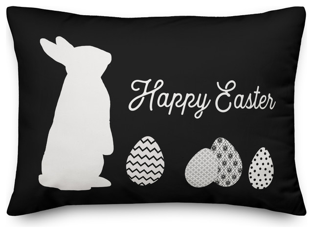 happy easter pillow