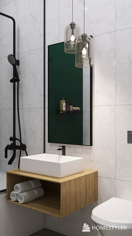 Ванная комната, 4 кв.м.