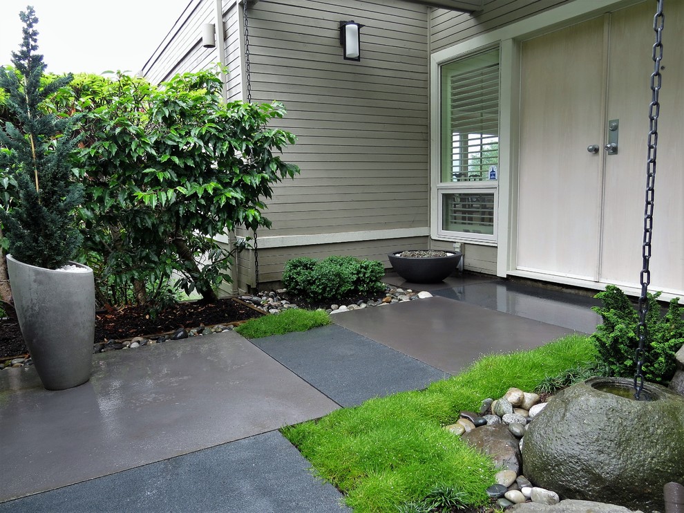 Home design - contemporary home design idea in Vancouver