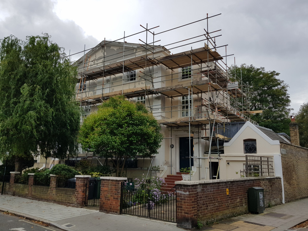 Complete external renovation and redecoration of a period property
