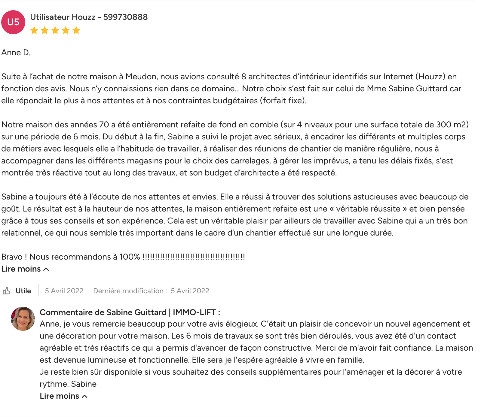 Une Maison année 70 méconnaissable