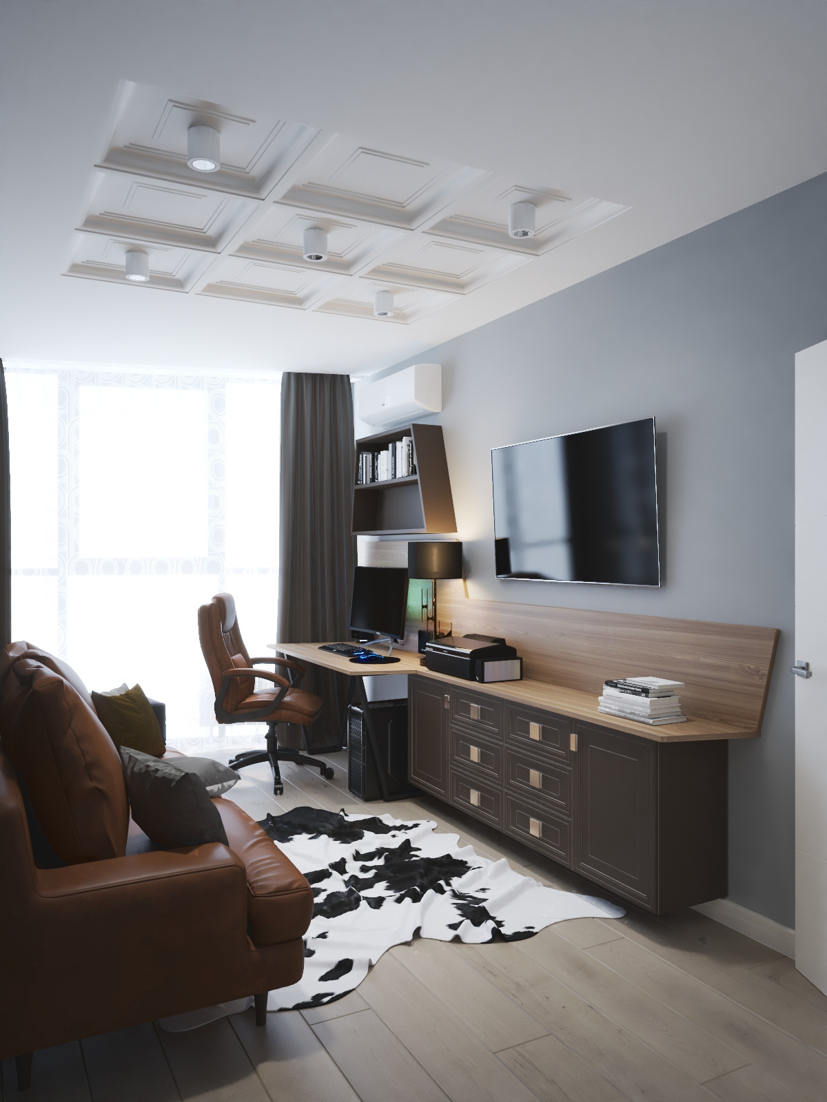 Трехкомнатная квартира №2 / Чебоксары / 2020 год