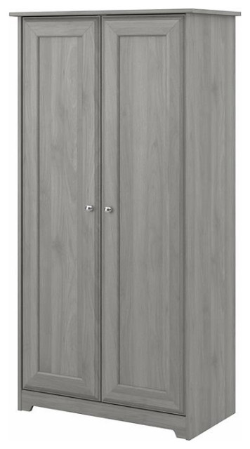 Cabot Tall Storage Cabinet With Doors, Tall Storage Cabinets With Doors