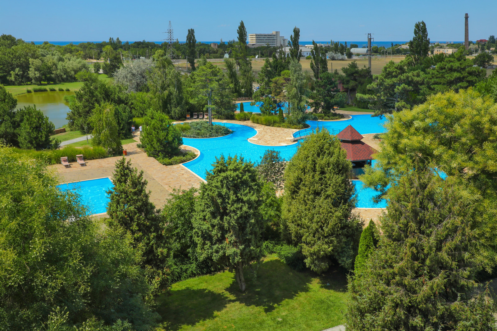 Съемка санатория "Черноморец"