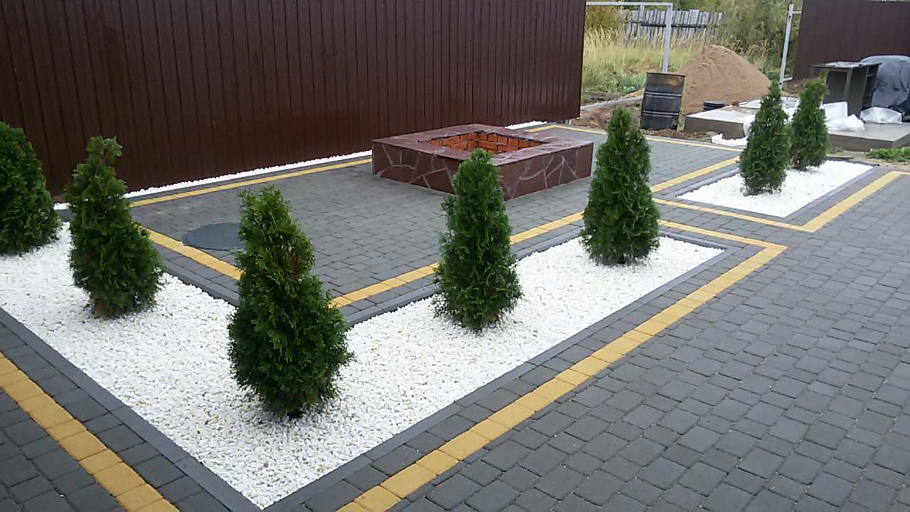 Благоустройство участка под ключ