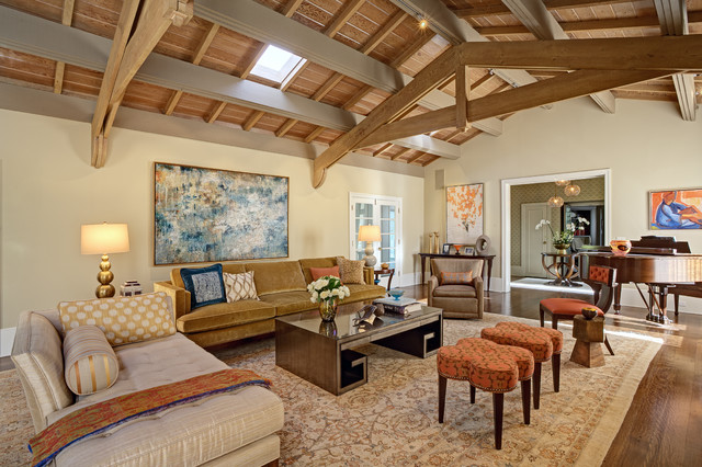 Casey La Vuelta transitional-living-room