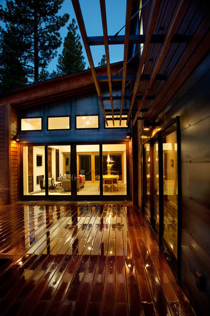 mountain modern prefab contemporary-fasad
