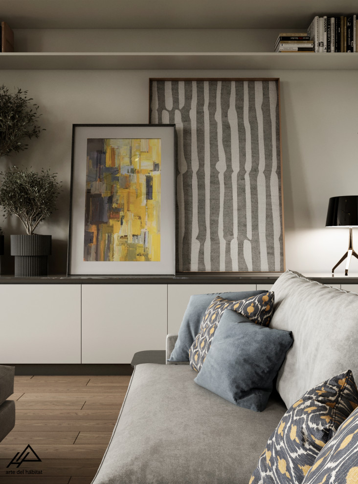 Dark modern interior in MSK