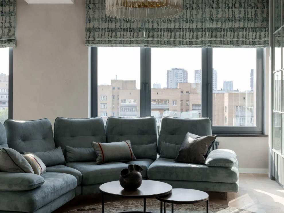 Дизайн квартиры в ЖК "Vavilove" с участием предметов Moon Stores