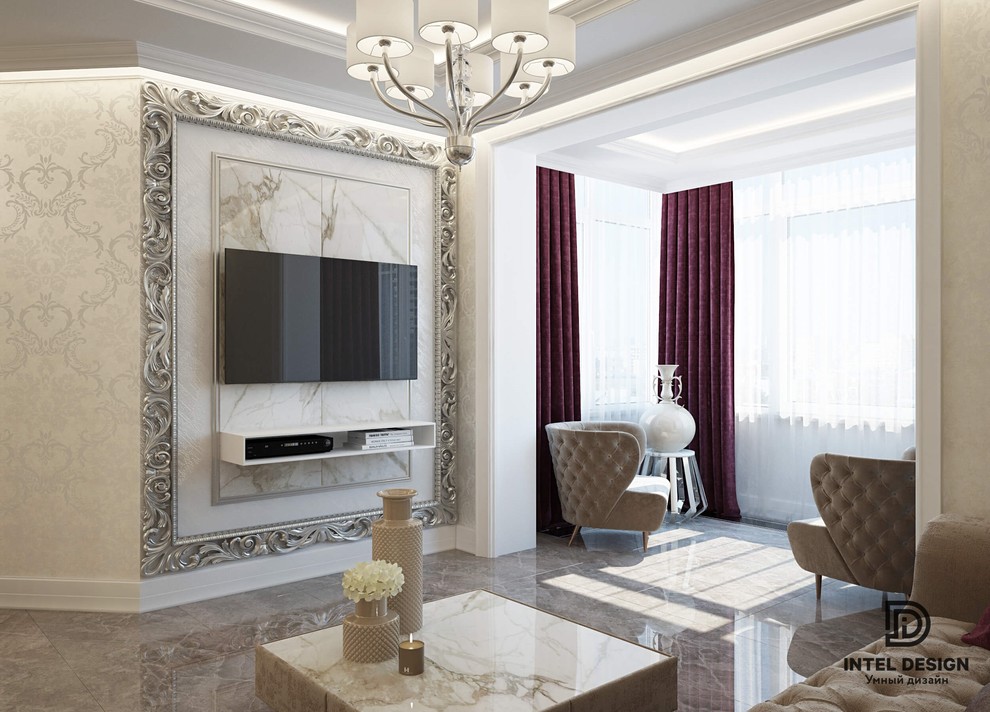 Дизайн квартиры в ЖК Барселона