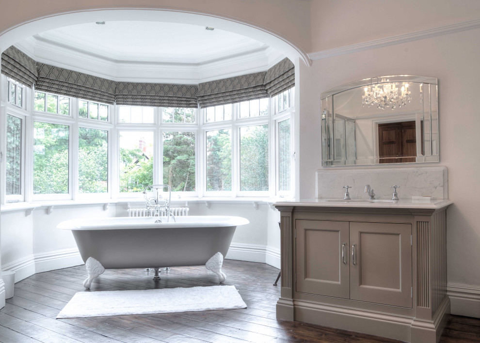 Photo of a victorian bathroom in Cheshire.