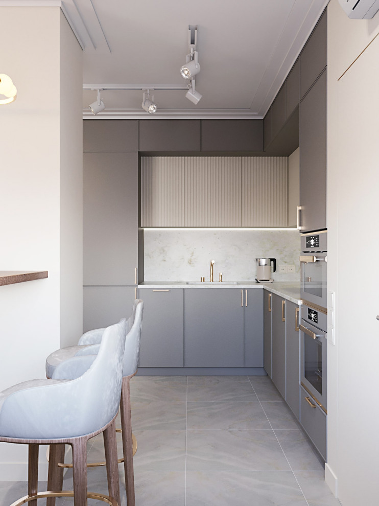 Дизайн кухни-гостиной в квартире