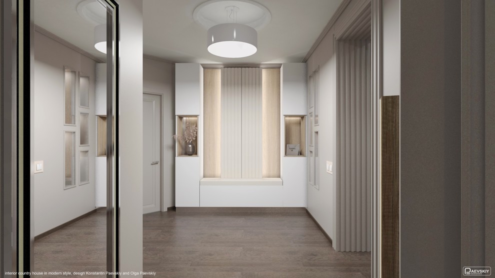 Прихожая в загородном доме