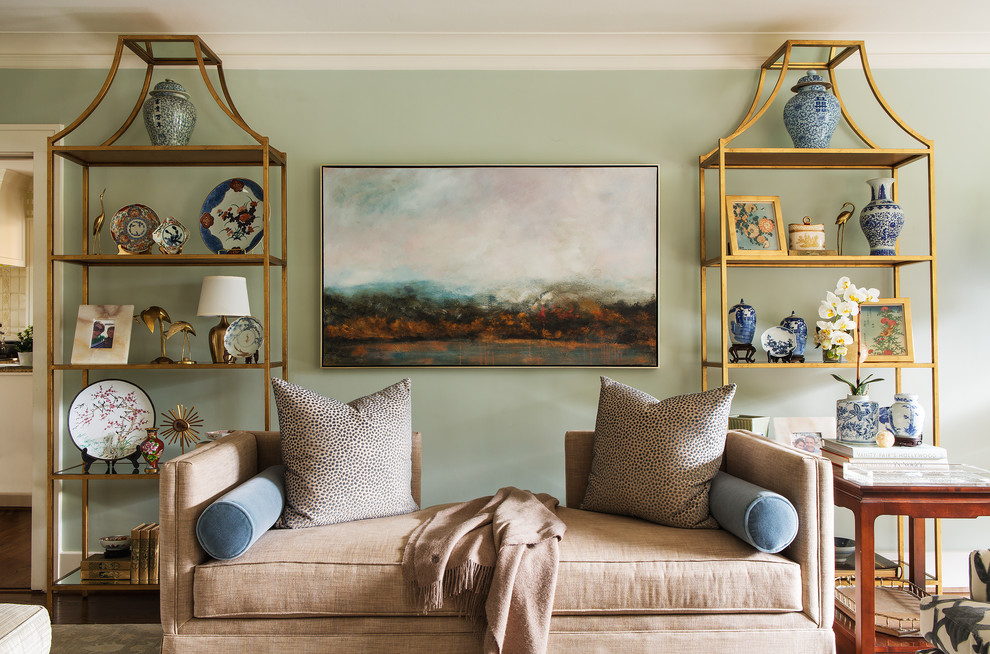 SW Greenleaf - Transitional - Living Room - Portland - by Nifelle ...