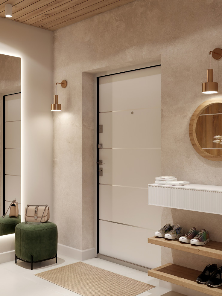 Двухуровневая квартира в стиле "ваби-саби". ЖК Событие