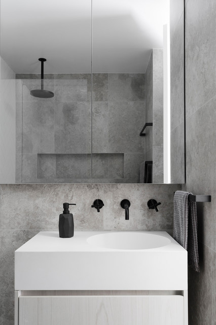 North Melbourne  Contemporary  Bathroom  Melbourne  by GIA Bathroom  Kitchen Renovations