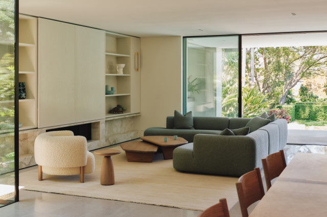 Bellevue Hill Residence 2 contemporary-living-room
