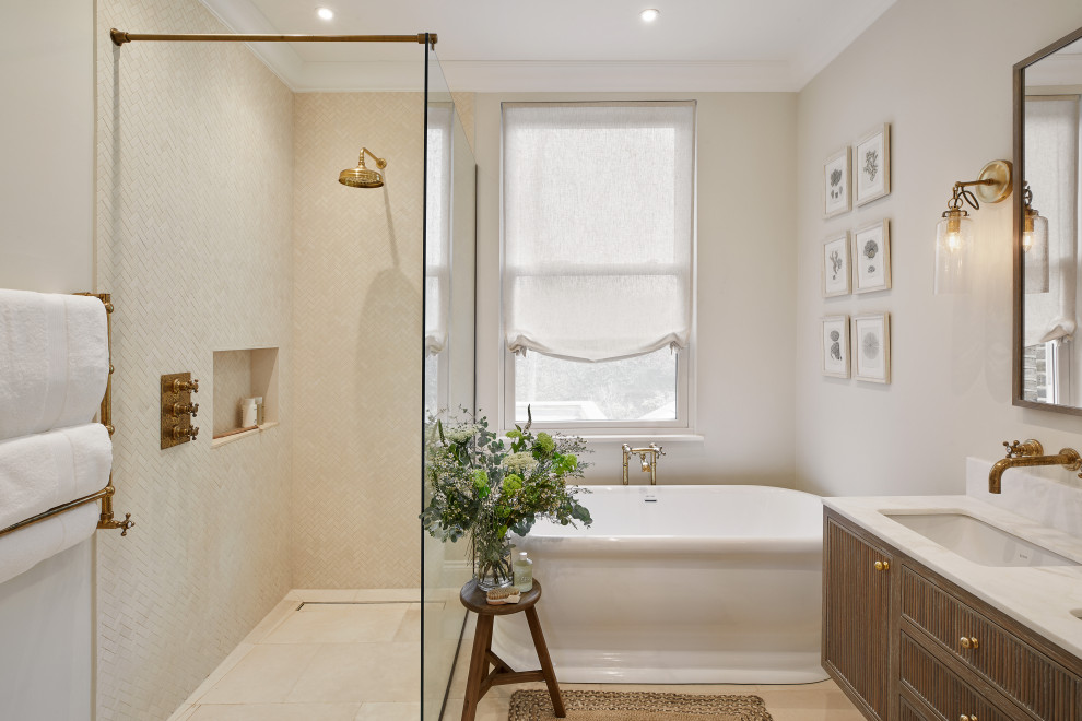 Townhouse - Transitional - Bathroom - London - by Olivia Alexandra ...