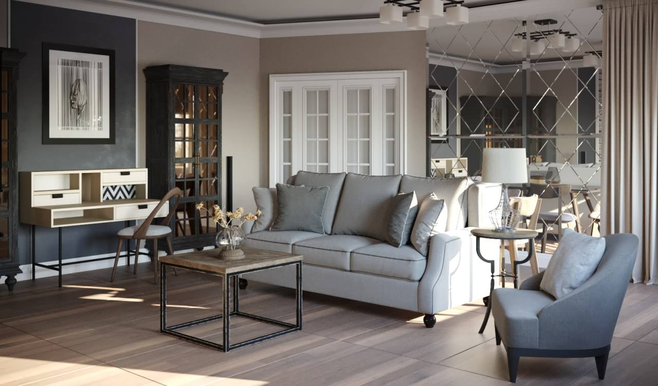 Современная гостиная