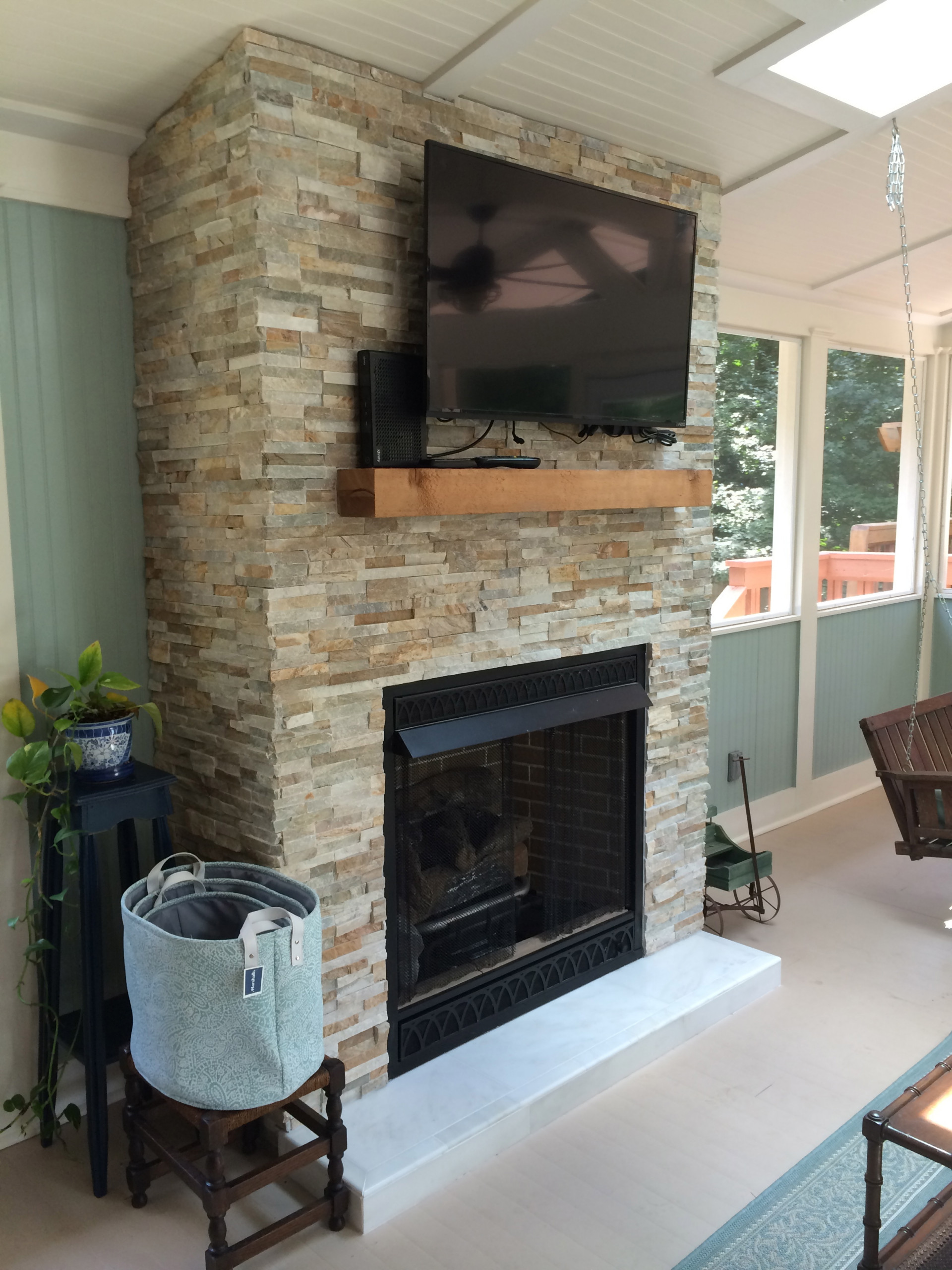 Second Story Screened In Porch