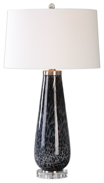 charcoal grey table lamp