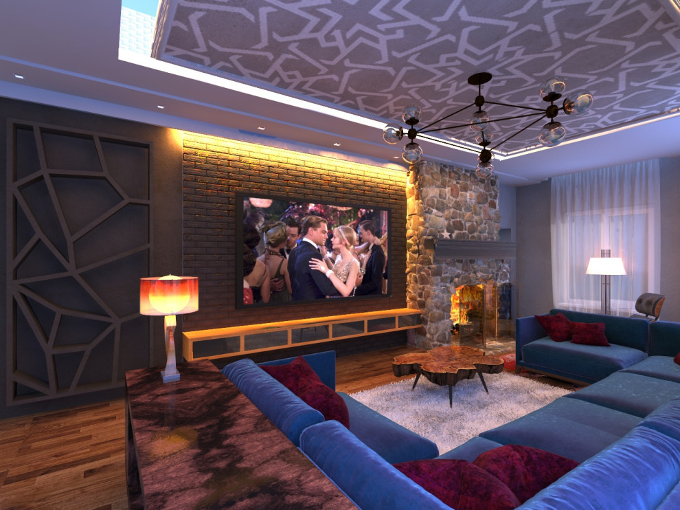 Дизайн интерьеров таун-хауса в Сестрорецком курорте.