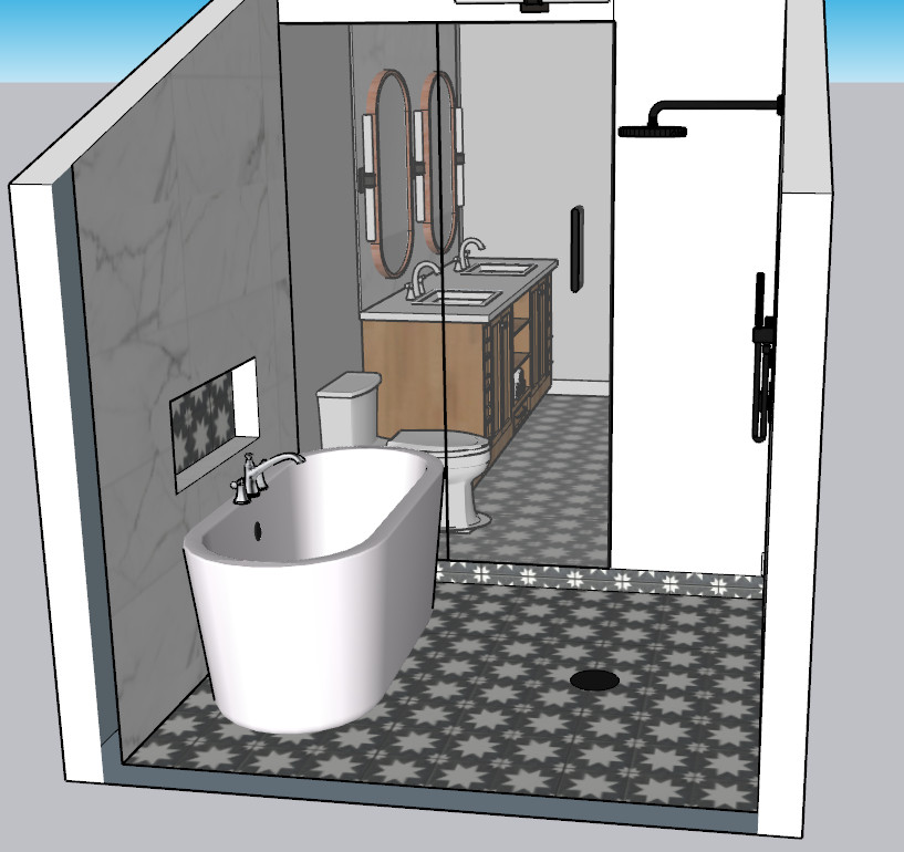 West Portland Guest Bath