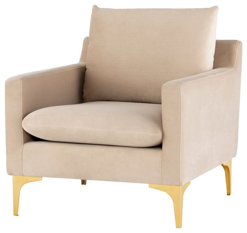 Barbe Occasional Chair Midcentury Armchairs And Accent Chairs by