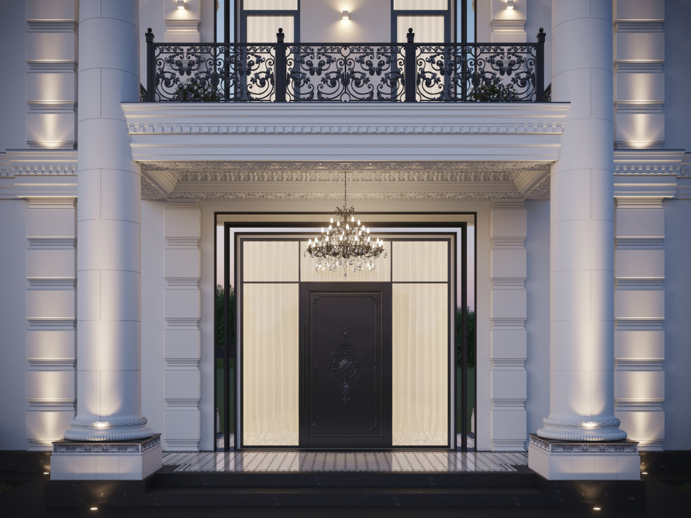 Разработка и оформление проекта загородной резиденции в классическом стиле