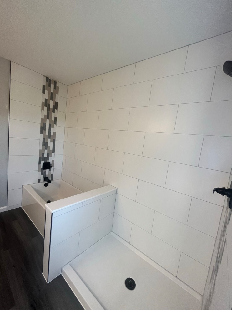 Waterfall Accent Bathroom